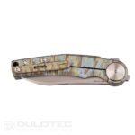 Cuțit pliabil Dulotec K902 cu mâner din titan – Camuflaj » Lanternaputernica.RO