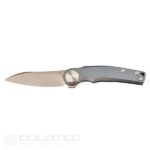 Cuțit pliant Dulotec K902 cu mâner din titan – albastru » Lanternaputernica.RO