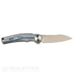 Cuțit pliant Dulotec K902 cu mâner din titan – albastru » Lanternaputernica.RO