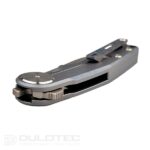 Cuțit pliant Dulotec K902 cu mâner din titan – albastru » Lanternaputernica.RO