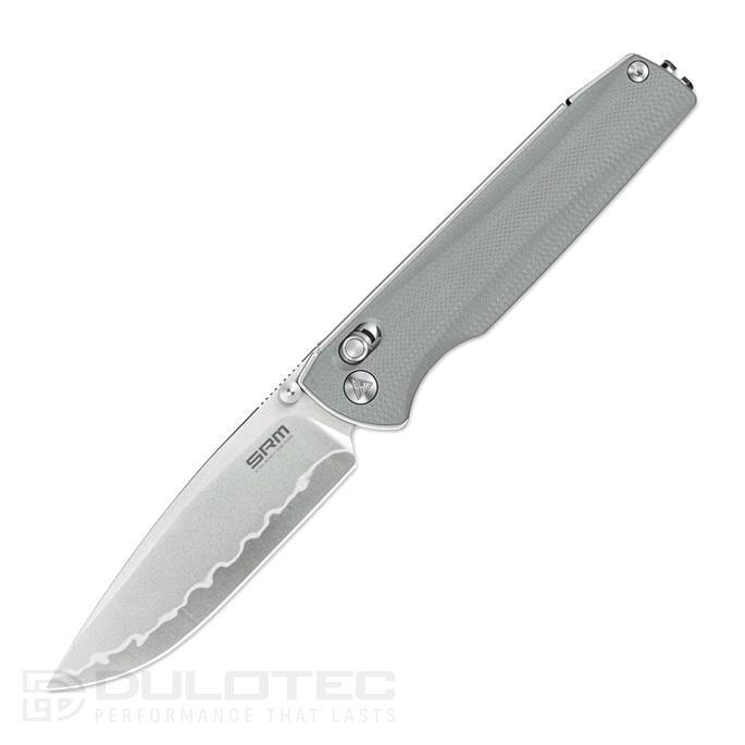 Cuțit pliant SRM 258L-GK2 Terrier – G10 și oțel laminat 140Cr » Lanternaputernica.RO