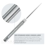 Cuțit pliant SRM 258L-GK2 Terrier – G10 și oțel laminat 140Cr » Lanternaputernica.RO