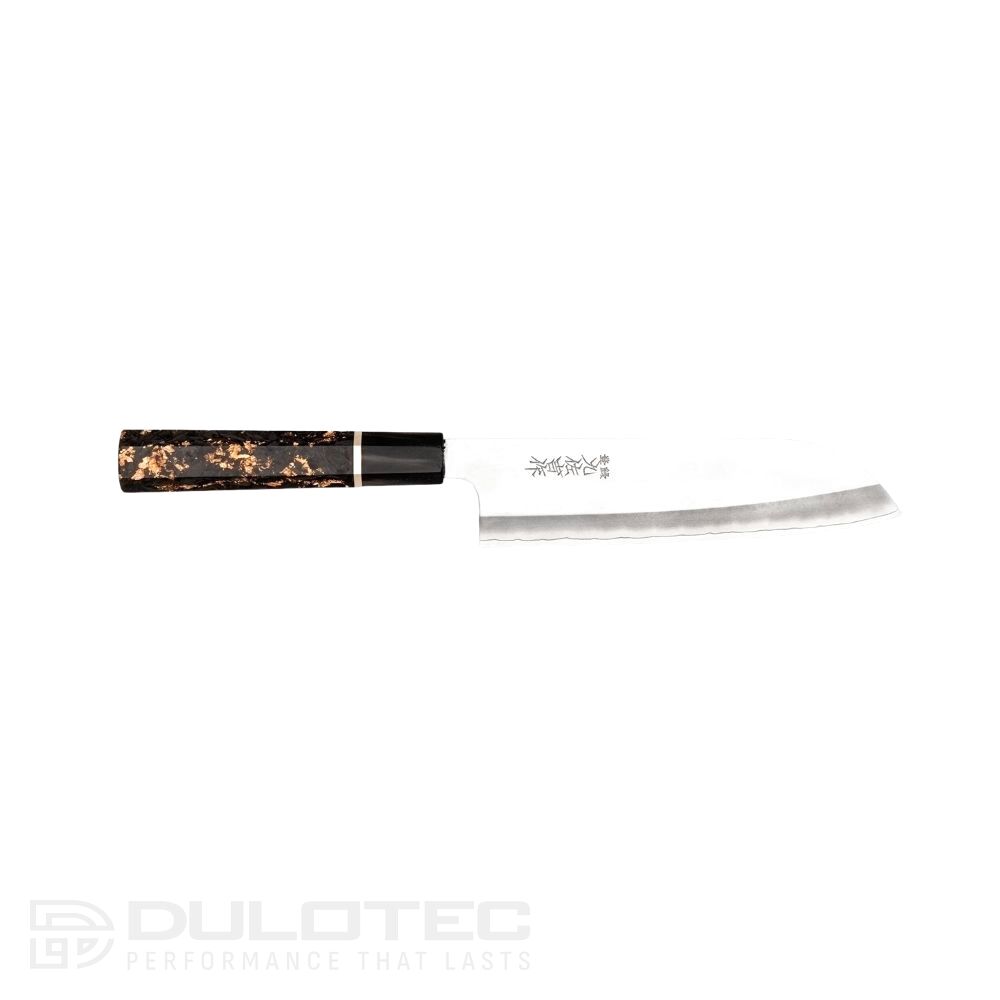 Cuțit de bucătărie japonez Santoku ZDP-189, 180 mm, mâner din fibră de carbon » Lanternaputernica.RO Cuțit de bucătărie japonez Santoku ZDP-189, 180 mm, mâner din fibră de carbon » Lanternaputernica.RO